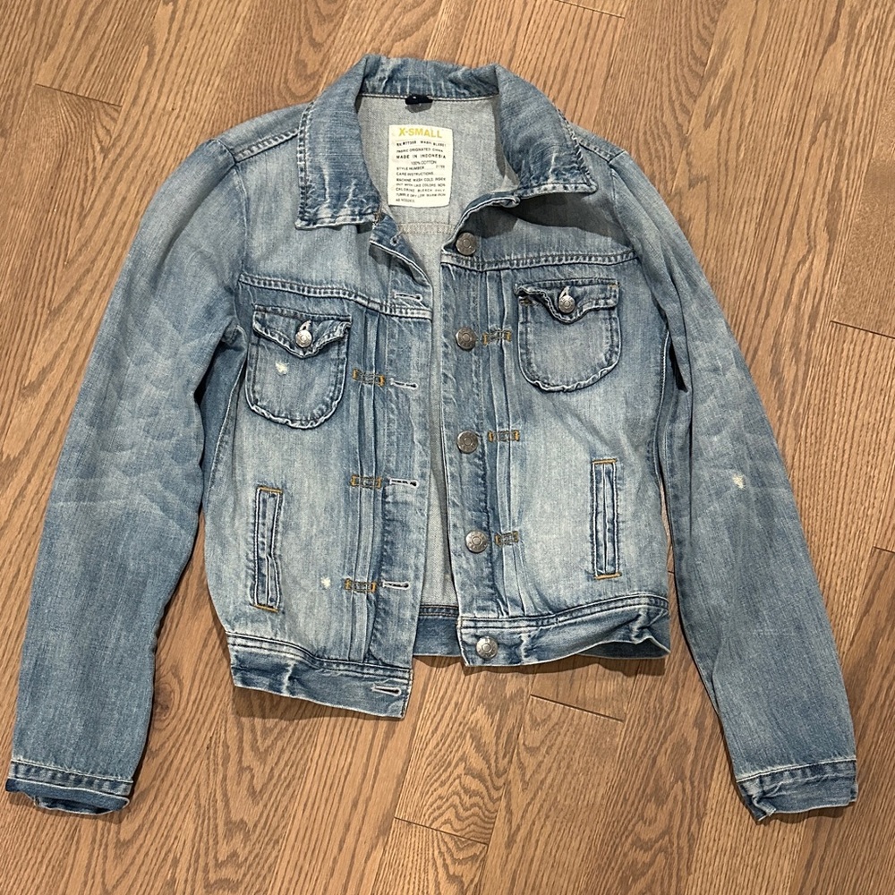 J. Crew Light Blue Jean Jacket